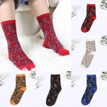 

Women Funny Cotton Socks Winer Warm Sweat Absorbent Breathable Socks Calcetines Mujer 2020 High Quality Women Socks