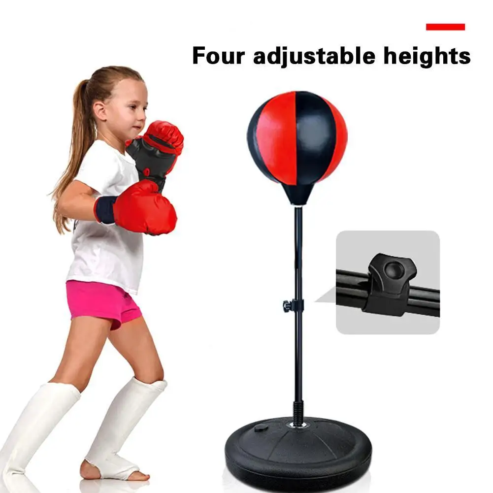

Adjustable Vertical boxing ball Fitness Boxing Punch Pear Bag For Kids Ball Bag Relaxed Speed Boxing Punching Speed Z6G1