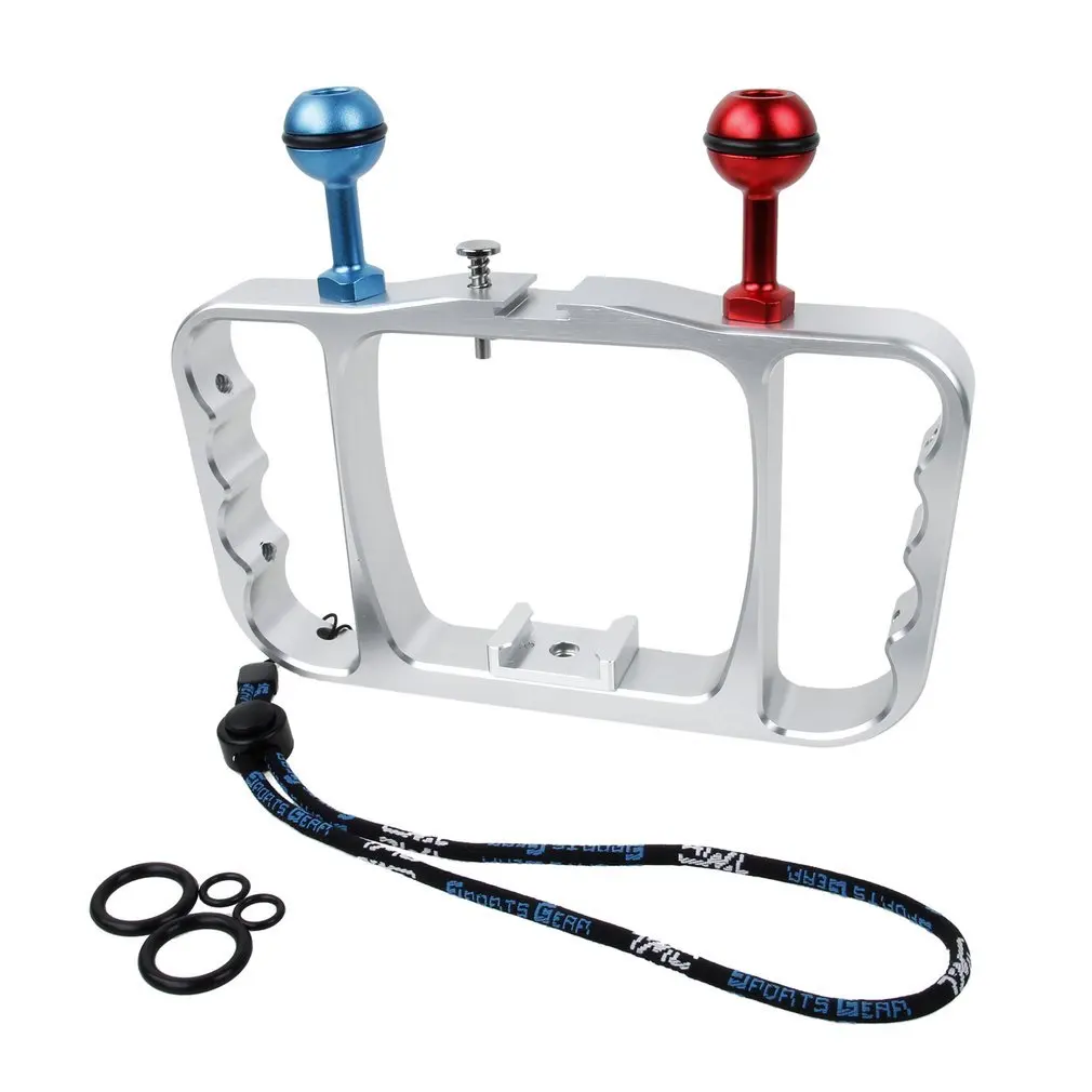 

Diving Photography Bracket Aluminium Alloy Action Camera Diving Accessories Handheld Holder For Gopro Hero 3 Accessories