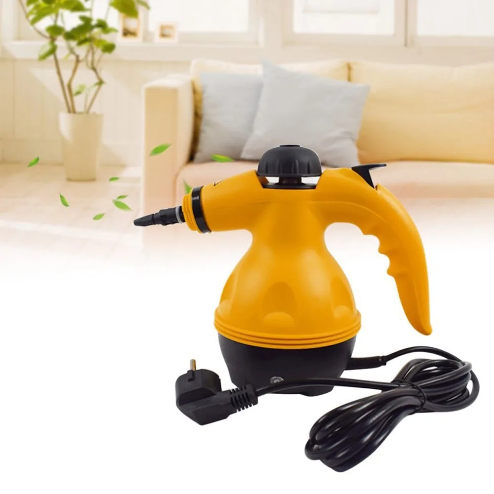 

Multi Purpose Electric Steam Cleaner Portable Handheld Steamer Household Cleaner Attachments Kitchen Brush Tool