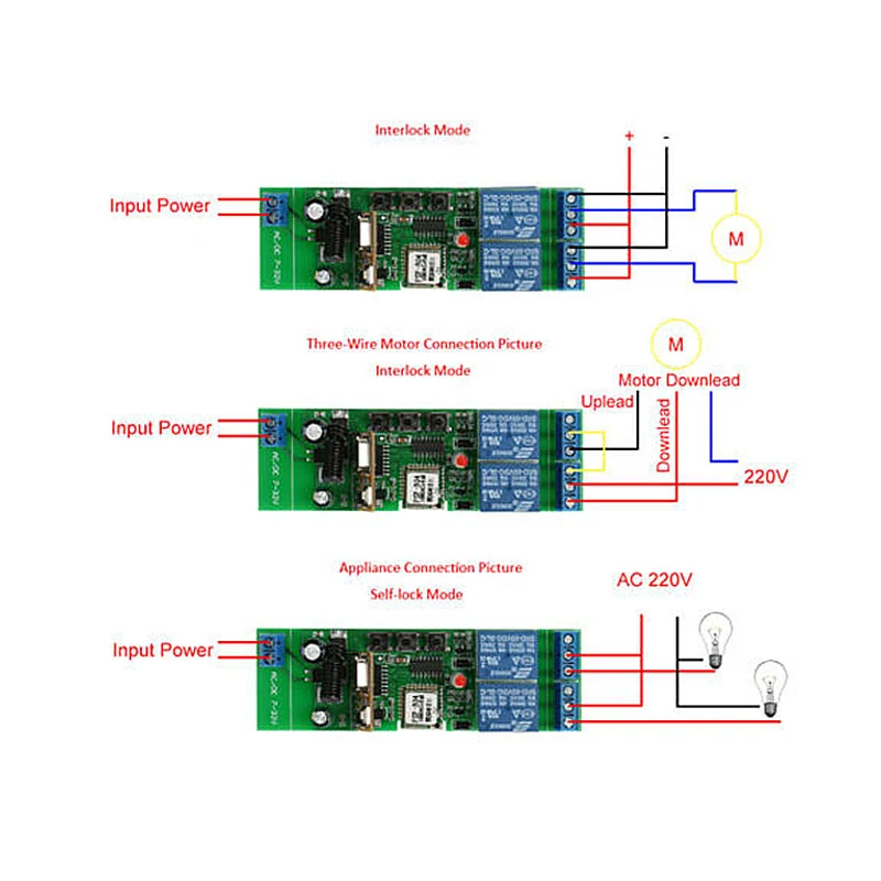 EweLink 2CH Smart Wireless Timer Switch Module+ 433mHz RF Controller Kit compatible for Google home Alexa IFTTT