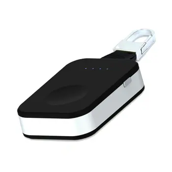 

QI Wireless Charger Power Bank for iWatch 1 2 3 4 Portable Mini External Battery Pack KeyChain for Apple Watch Wireless Charger