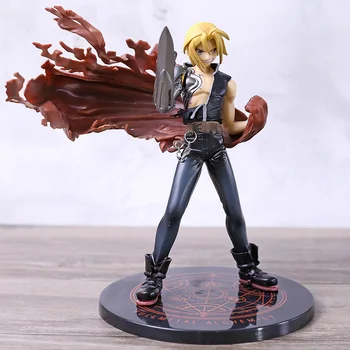

Fullmetal Alchemist Edward Elric 1/8 Patined PVC Figure Anime Model Toy
