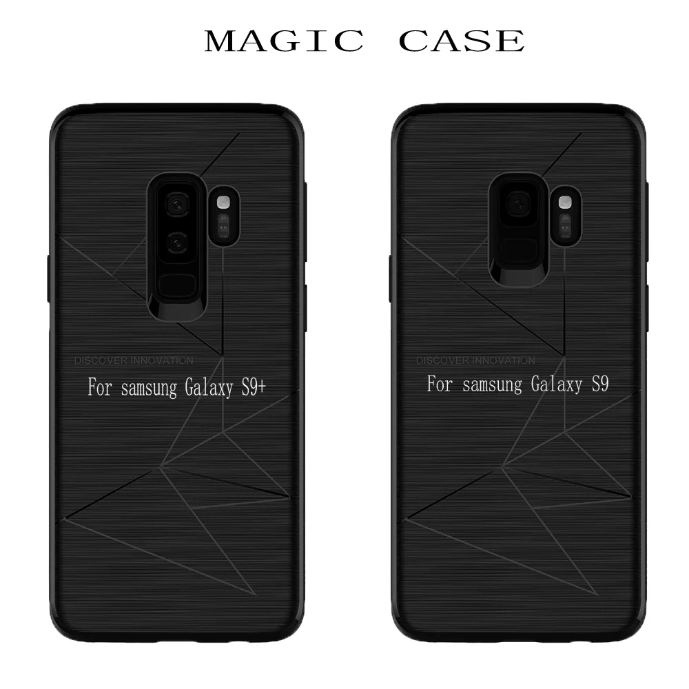 Чехол NILLKIN Magic для samsung Galaxy S8/S9/S9+/s10/S10+ чехол QI беспроводной зарядный приемник задняя крышка чехол магнитный автомобильный держатель