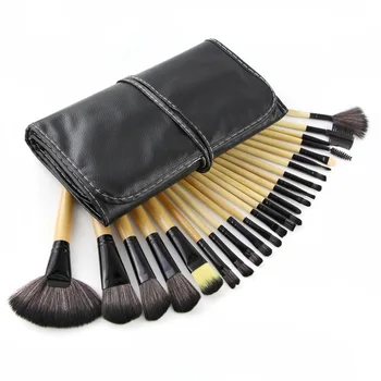 

24pcs Makeup Brushes Professional Natural Make Up Brushes Set with bag Foundation Powder Eyes Blending Beauty Cosmetic Brushes