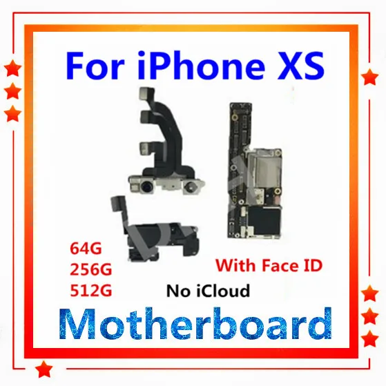 Разблокированная материнская плата для iphone XS с лицом ID IOS обновленная материнская плата XS оригинальная замененная плата 64 Гб/256 ГБ/512 ГБ плата