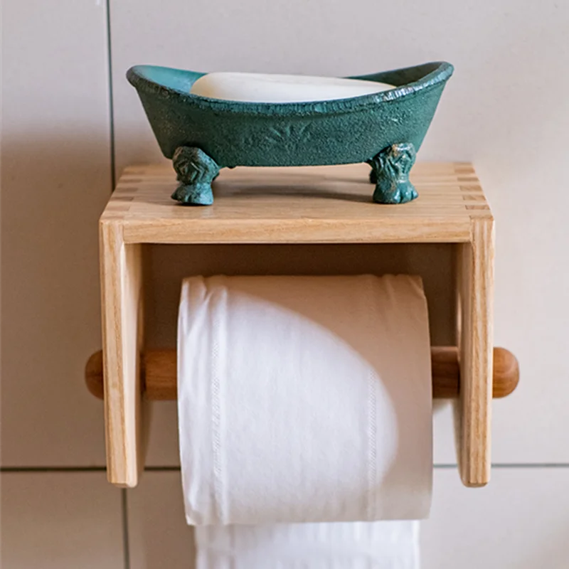 Porte Papier Toilette Bois Flottenull