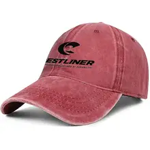 Винтажные вымытые кепки Crestliner-логотип-крючком-на-синий-стиль унисекс Strapback регулируемые шляпы