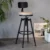 Bar Stools Modern Minimalist Backrest Wrought Iron Rotating Bar Stools Lift Home Bar Stools High Stools Bar Chair 5