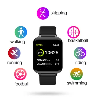 

B57 Smart watches Dropshipping Waterproof Sports for iphone Smartwatch Heart Rate Monitor For Apple Watch B57 Women men kid