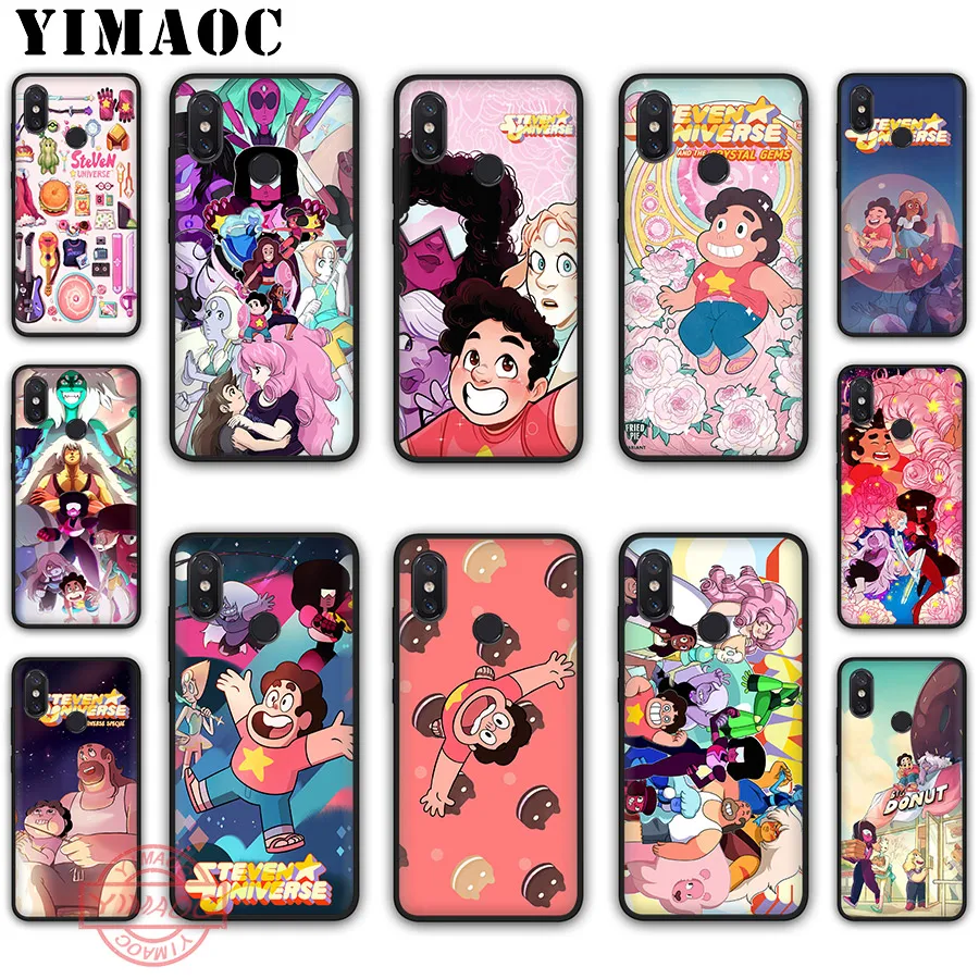 YIMAOC Cartoon Steven Universe Soft Case for Xiaomi Mi 10 9 8 SE 6 A1 A2 A3 Lite F1 9T Pro CC9E Max 3 | Мобильные телефоны и