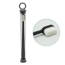 Экологичная ультра-тонкая зубная щетка с мягкой щетиной для взрослых беременных женщин Послеродовая зубная щетка 18.5X1.6X1.7cm- MS