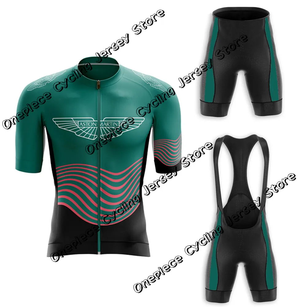 2021 Mens Cycling Jersey Bib Shorts Kits Bike Shirt Pants Clothing Uniformes Set