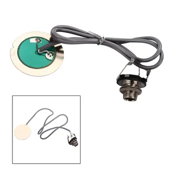 

Mini Piezo Guitar Pickup Mic Microphone Transducer for Classical Folk Guitar Violin Mandolin Banjo