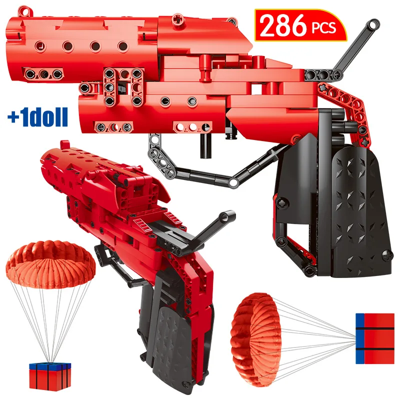 DIY WW2 строительные блоки военный технический пистолет AWM 98K модели пистолетов