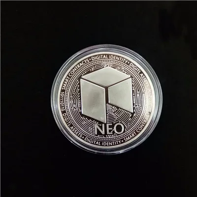 Нео Биткоин Виртуальная металлическая памятная монета Нео Биткоин Виртуальная Биткоин памятная монета - Цвет: 139-2