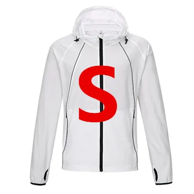 men white S XiaoMi ULEEMARK Солнцезащитная одежда для кожи тренд уличная дышащая ультратонкая спортивная мужская и женская Солнцезащитная одежда куртка - Цвет: men white S