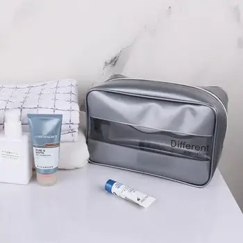 

Travel Transparent Cosmetic Bag Organizer Clear Makeup Bag Beautician Cosmetic Bag Beauty Case Toiletry Make Up Pouch Wash Bags