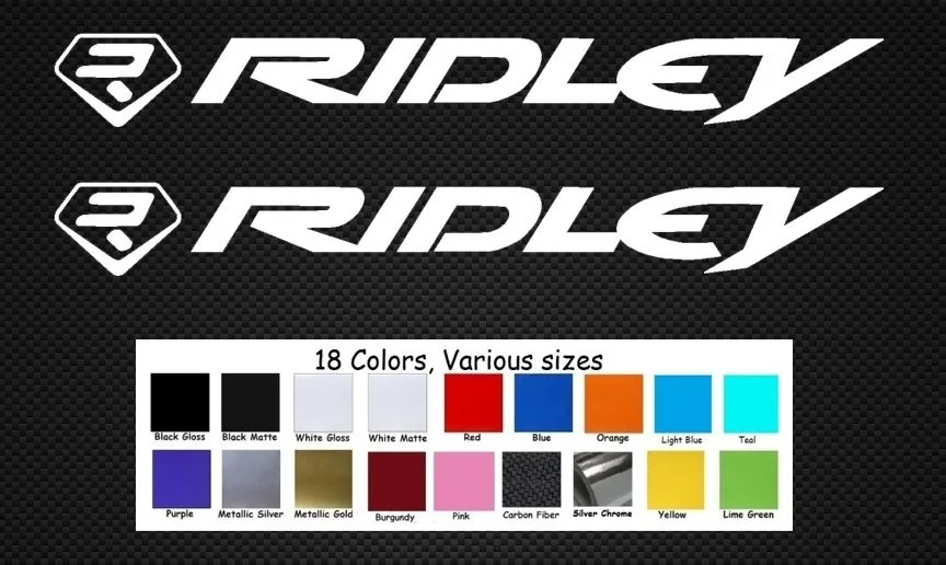 Набор стикеров для велосипеда Ridley 2 шт. DH MTB TR Freeride Dirt Car Styling|Наклейки на