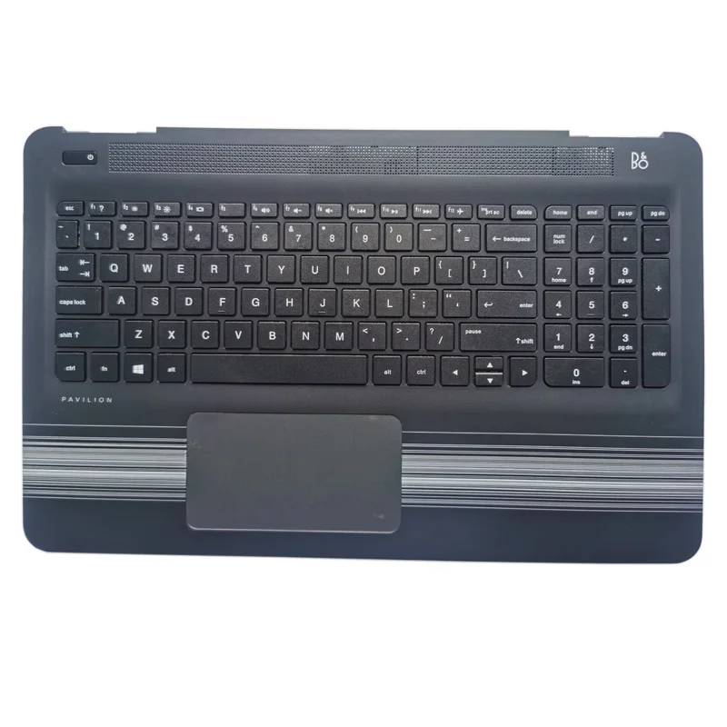 

New US Keyboard for HP Pavilion 15-AU 15-AW Palmrest Keyboard & Touchpad
