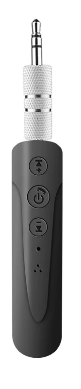 Hands-Free Беспроводной Bluetooth приемник V4.2 3,5 мм Jack с разъемом подачи внешнего сигнала Aux приемник адаптер музыкальный ресивер с Bluetooth для автомобиля Динамик - Цвет: Black