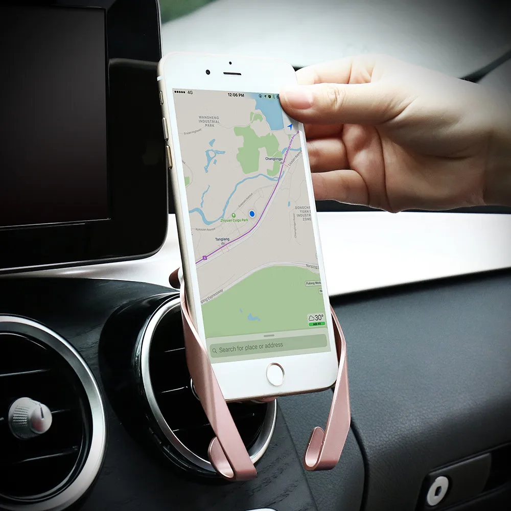 KISSCASE Universal = Auto Telefon Halter Für iPhone 11 7 Plus Samsung Design GPS Air Vent Auto Halt