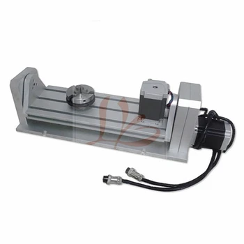 

CNC 5 axis ( A aixs, Rotary axis ) three jaw chuck type for cnc wood cutting milling machine