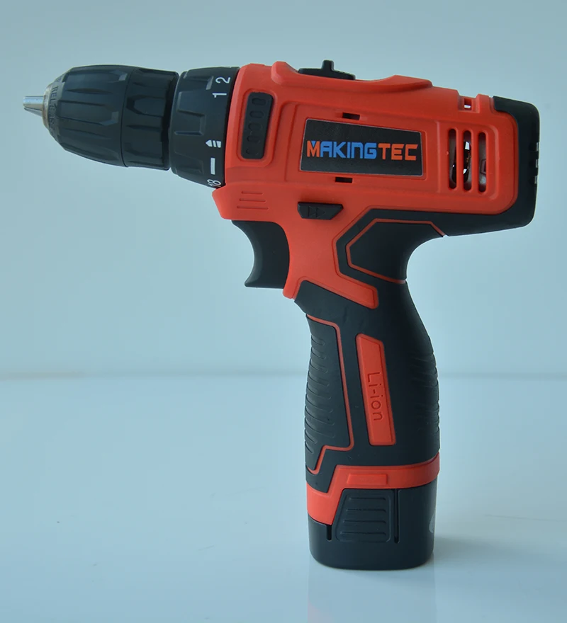 

MAKINGTEC Cordless Drill 16V Electric Screwdriver 2 Speed Li-ion Battery Power Driver Mini Wireless Driver Electric Drill Tools