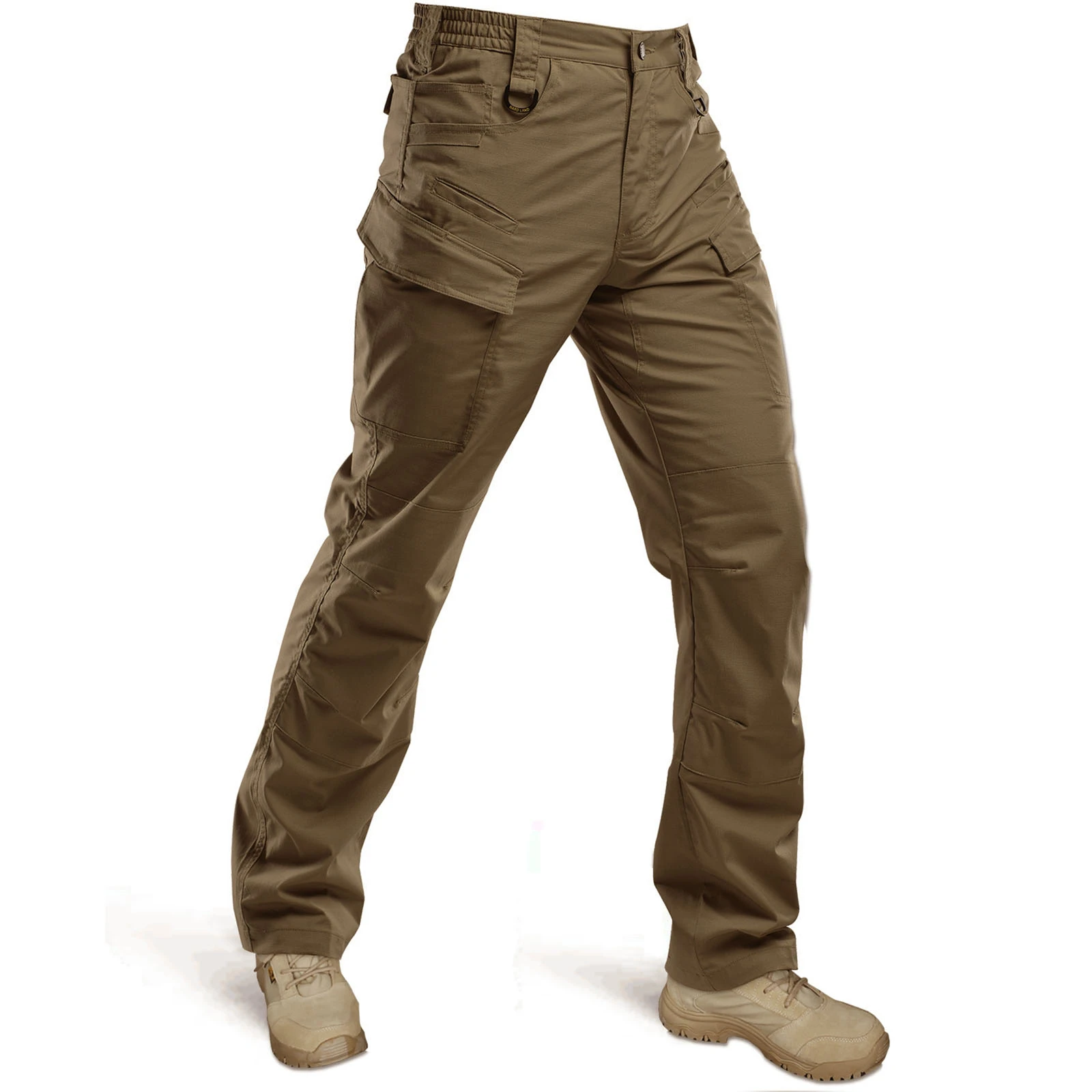 Men's Tactical Pants Military HARD LAND Lightweight Rip-Stop Operator Cargo Pants with Pockets Outdoor Sports Camping Fishing mens cargo trousers