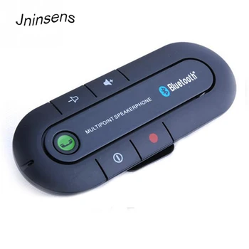 

Bluetooth Handsfree Car Kit Speakerphone Car Adapter Aux Bluetooth Kit Speaker Mini Speaker Phone Transmitter MP3 Music Player
