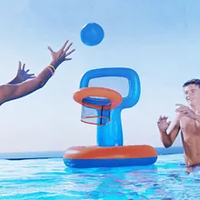 Support de basket ball gonflable interactif pour enfants, jeux d'eau, jouets de sport, pour l'été