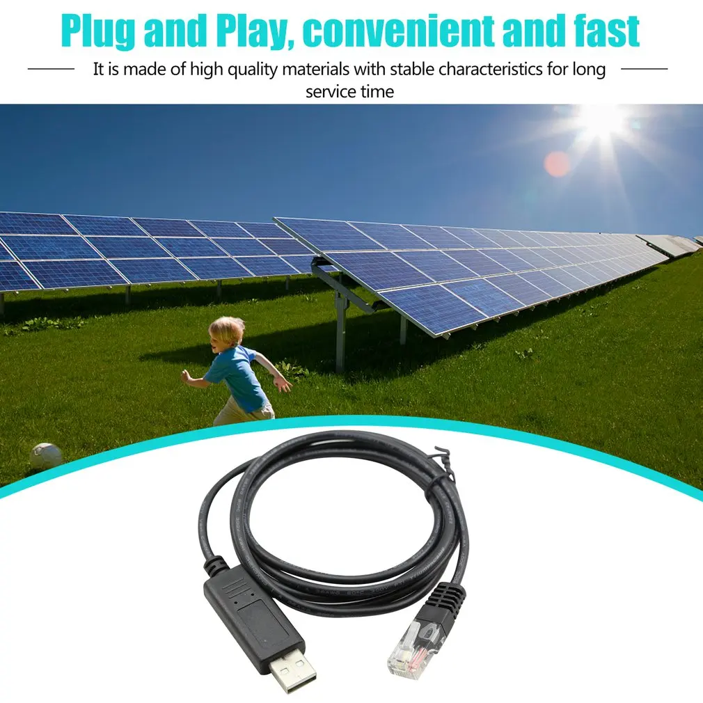 CC-USB-RS485-150U-3.81 Солнечный контроллер ПК Коммуникационный кабель для EPsolar Itracer Etracer MPPT Солнечный контроллер заряда