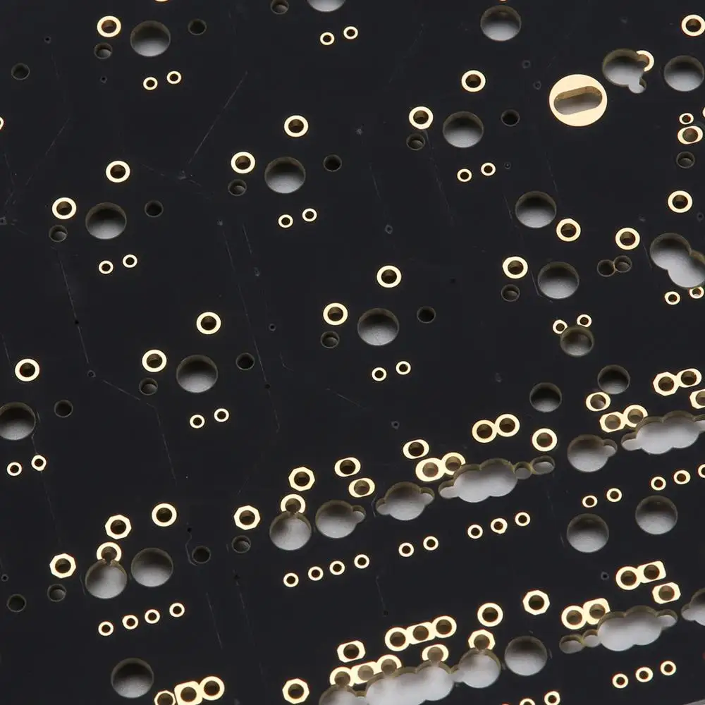  DZ60 Custom mechanical keyboard PCB 60% keyboard support arrow key alu plate gateron switch stab