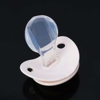 1Pc Custom Big Size Food Grade Silicone Adult Pacifier Funny Parent-child Toys 2