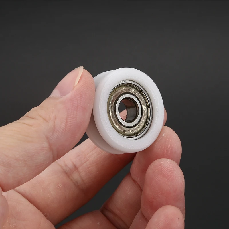 ABUO-5Pcs сталь 608 U паз направляющий шкив герметичный рельсовый шарикоподшипник Встроенный 8x30x10 мм
