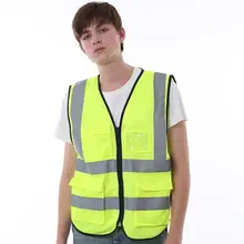 Огнестойкая защитная одежда в дорожном движении сетчатый защитный жилет отражающий жилет