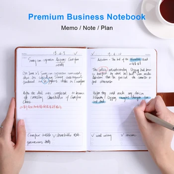 

NEW ARRIVAL Self-Filling Plan Daily Planer Business Office Notebook Record Book Monthly Plan Notepad 128 Sheets for 12 Months