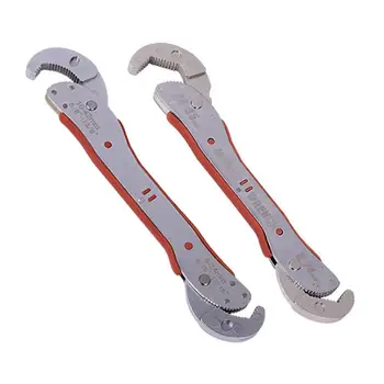 

Adjustable Magic Wrench Multi-function Purpose Spanner Tools 9-45mm Universal Wrench Pipe Hand Tool Quick Snap Grip
