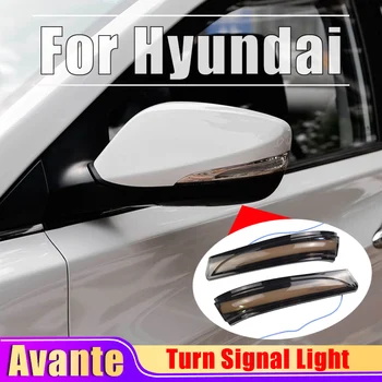 

For Hyundai Elantra Avante MK5 MD UD Veloster I30 Flowing Water Blinker Dynamic Turn Signal Light Mirror Indicator Repeater