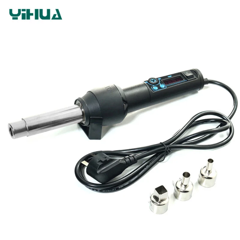 

YIHUA 8858 Upgrade 110V US LED ESD Portable Constant Temperature BGA Rework Solder Station Hot Air Adjustable Heat Guns