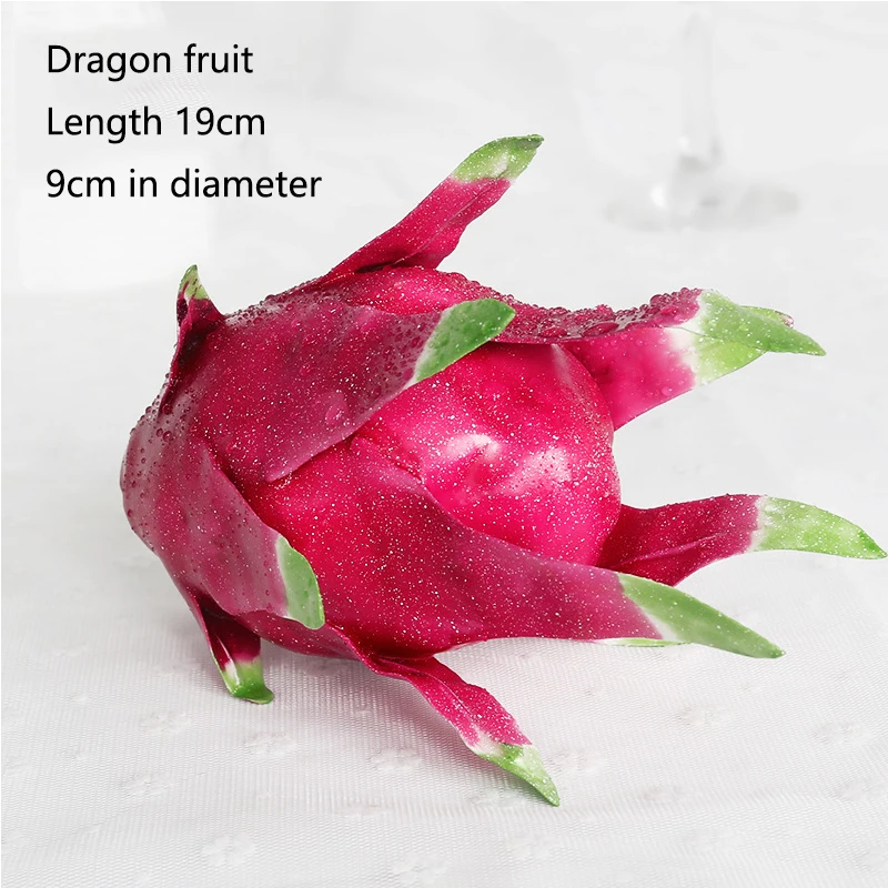 1:1 ratio Artificial Apple Fake Fruit Home Decoration Simulation Orange Ornament Craft Food Photography props Fruit combination - Цвет: 19