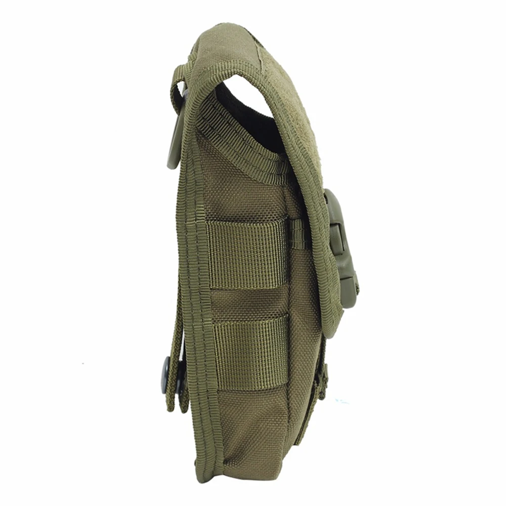 Tactical Double-layer Phone Pouch Hunting Camouflage Molle Bags Military Hunting Molle Fanny Bag Waist Bag Outdoor Sport Bag