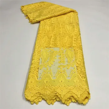 

African Lace Fabric 2020 High Quality Nigerian Lace Fabrics Dubai Tulle French Lace Material Fabric With Stones run83-51