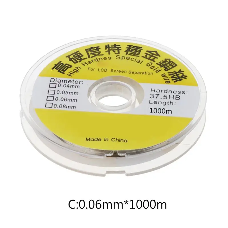 

High Strength Alloy Gold Molybdenum Wire Cutting Line for LCD Screen Separator
