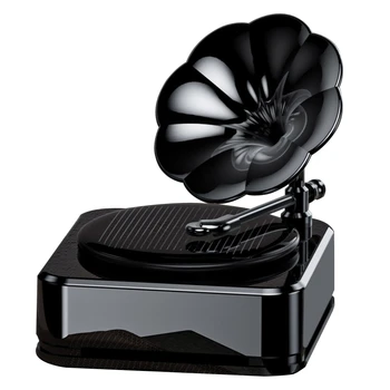 

Simulation Record Player Car Aroma Diffuser Retro Style Aromatherapy Diffuser