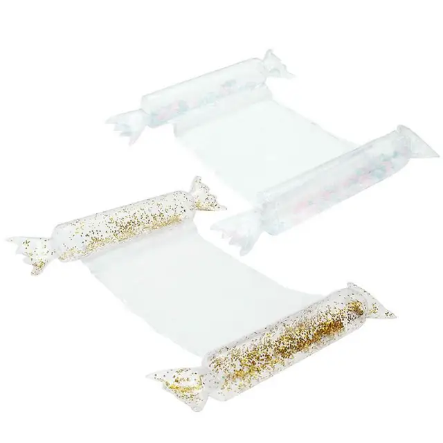 Water Lounge Chair Floating Water Hammock Float Lounger Floating Toys Rose Gold Sequins Lips Swimming Ring Child Adult Pool Toy 6