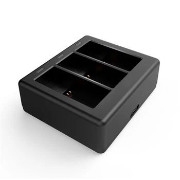 

Portable 3-Slot Battery Charger Camera Batteries Charging Cradle Station for GoPro Hero 9 Action Camera Accessories