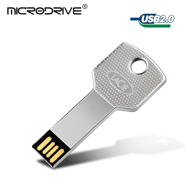 Моделирование ключ USB флэш-накопитель 128 Гб 64 ГБ USB 2,0 флэш-накопитель 32 Гб оперативной памяти, 16 Гб встроенной памяти, 8 ГБ 4 ГБ флэш-накопитель водонепроницаемый металлический key Memory Stick