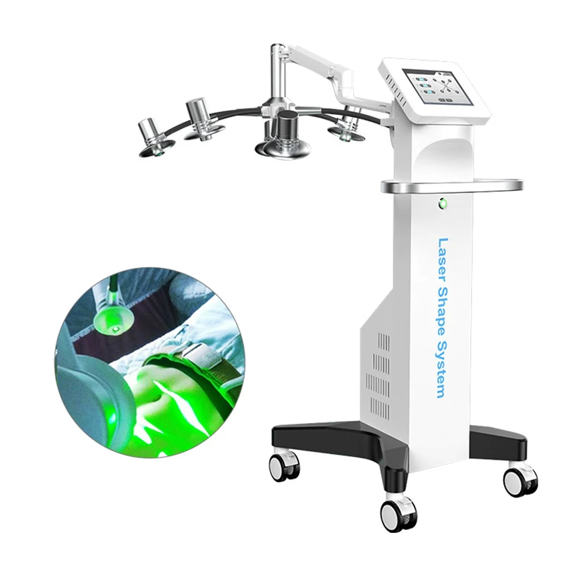 6d Lipo Laser 2021 Machine Fats Removal 6d Laser 635nm Red Light 532