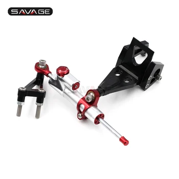 

Steering Damper Adjustable Stabilizer For KAWASAKI ER-6N 2009-2011/ ER-4N 11-2013 Motorcycle Linear Reverse Safety Kit ER6N ER4N